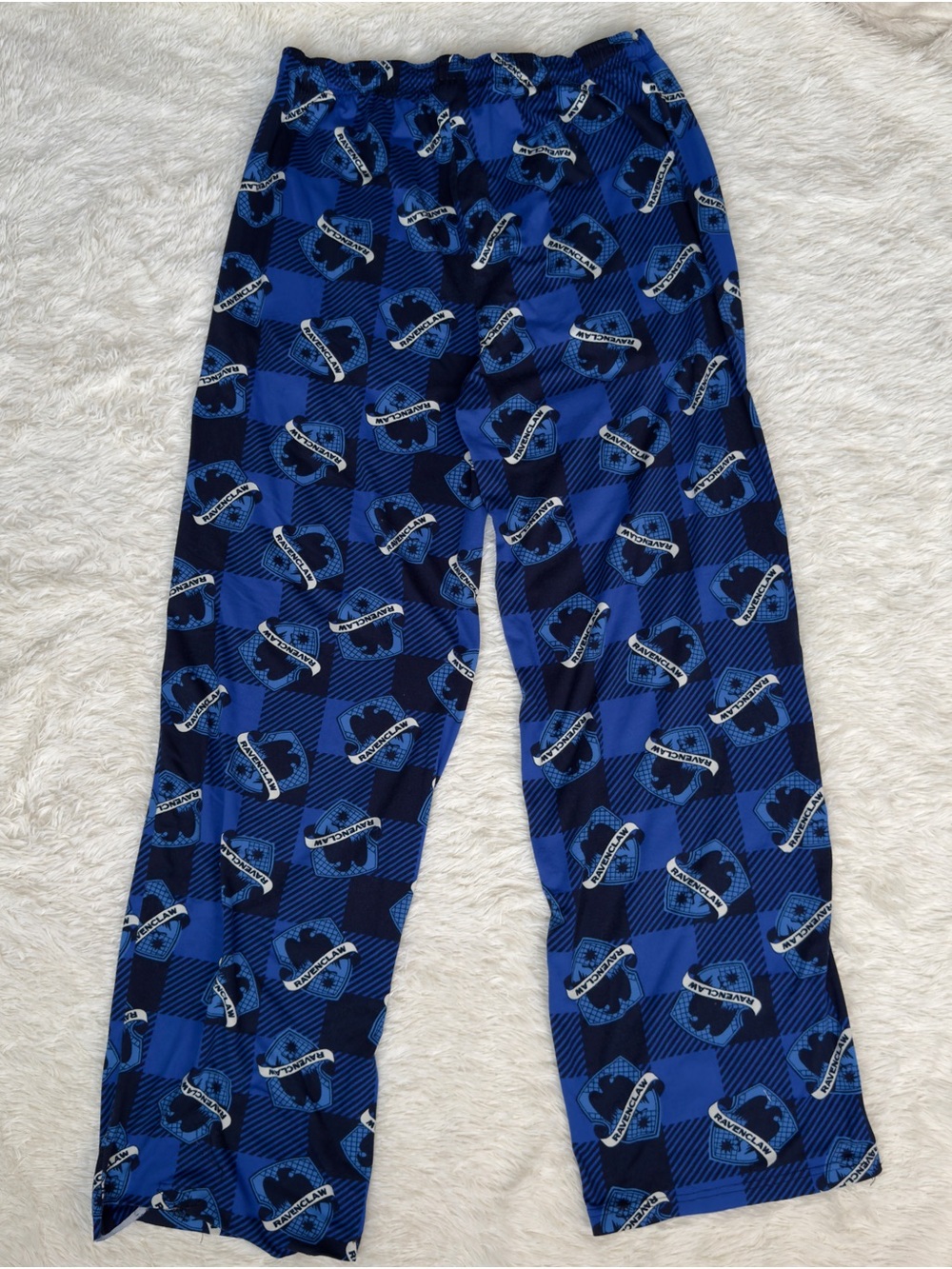 Harry Patter Blue Patterned Lounge Pants - Picture 2 of 3